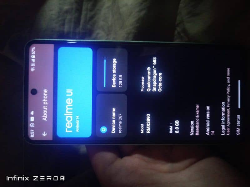 Realme C67 8/128 like new 4