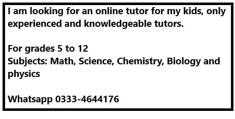 Looking for online teachers from grade 5 to 12 0