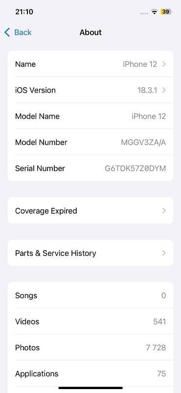 iphone 12 128gb Pta Approved 6