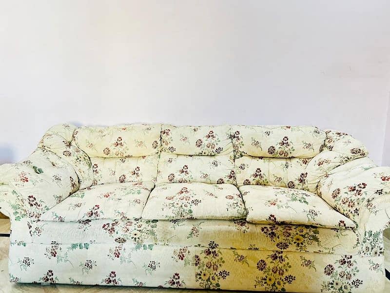 5 seater fabric cushion sofa set 4