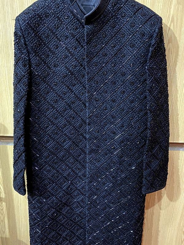 Black Sherwani Trending Premium Quality 0