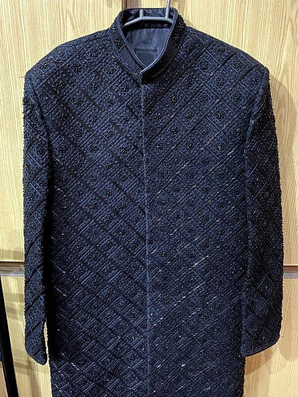 Black Sherwani Trending Premium Quality 1
