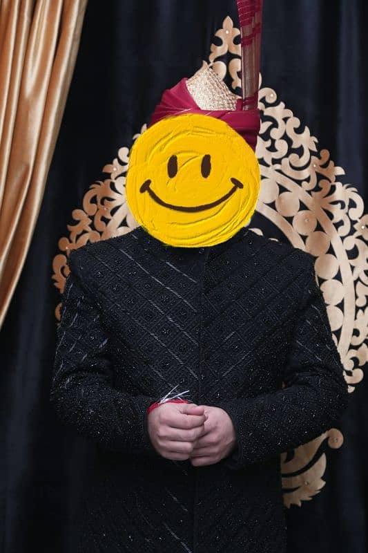 Black Sherwani Trending Premium Quality 4