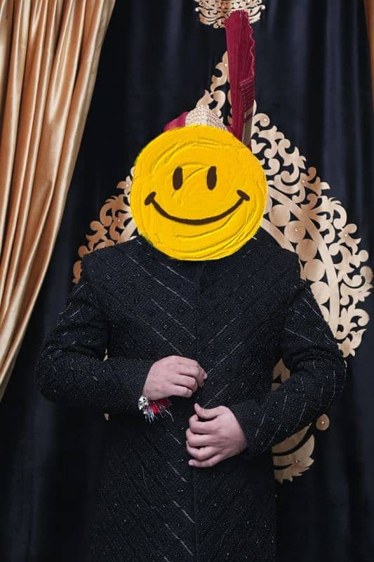 Black Sherwani Trending Premium Quality 5