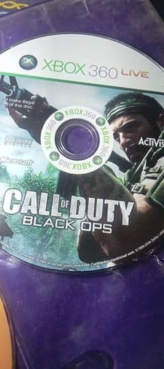 call of duty black ops Xbox 360 live