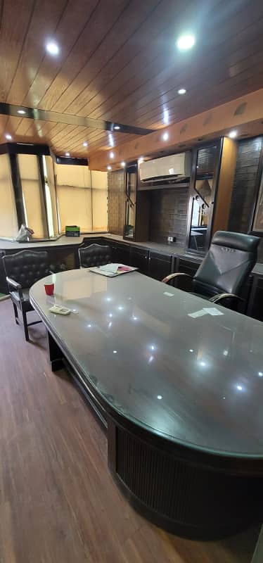 furnished office for rent 2650sqft in shahar e Faisal. 0