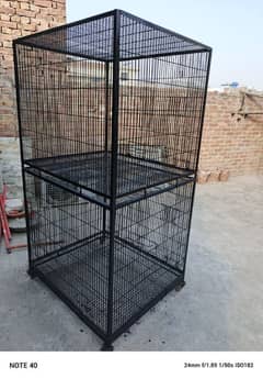 Raw Parrot/African Grey breeding cage