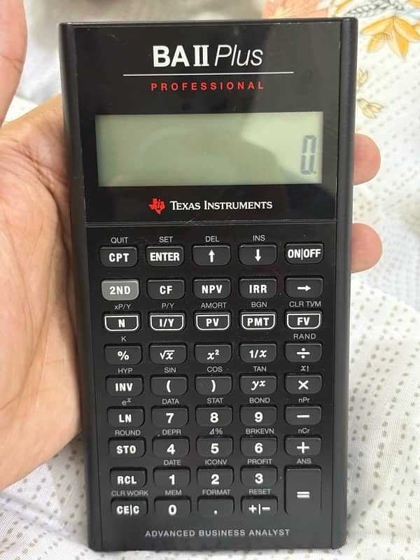 Texas Instruments BA II Plus Professional Financial Calculator 1