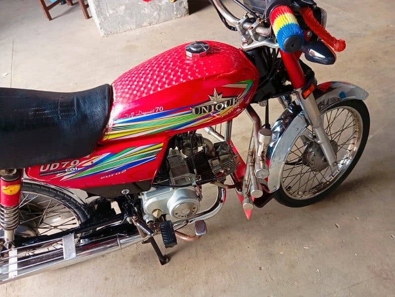 unique 70 model 2018, mardan registered. full genuine condition 0