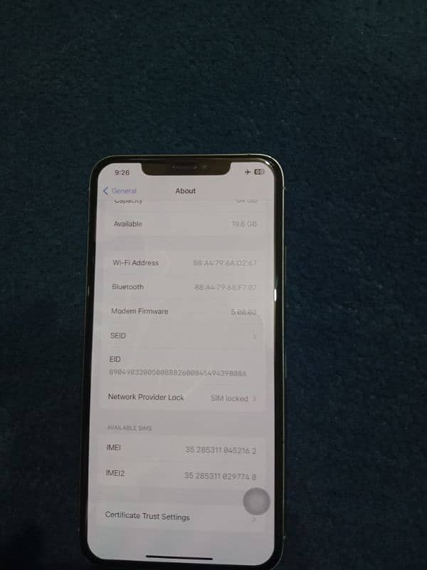 iphone 11 pro max Non pta jv 64GB 3