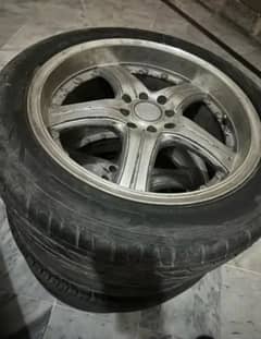 alloy rims 17 inches 4 nuts