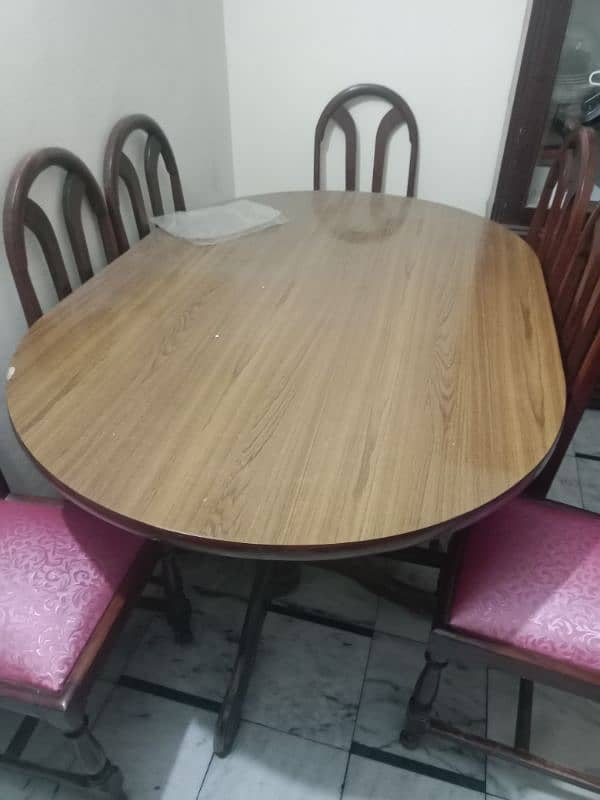 durable dining table with 8 chairs 2