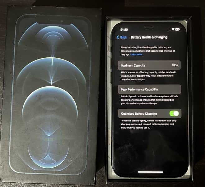 Iphone 12 Pro (Non PTA) 128GB with box 5