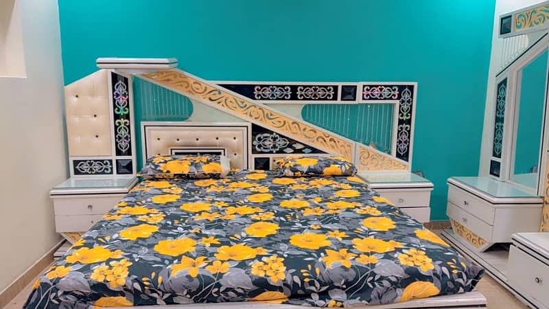 turkish bed for sale , wood bed complate set, strong bed,stylish bed 4