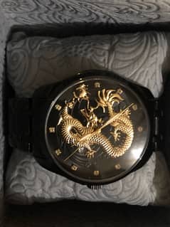 GOLDEN DRAGON DIAL WATCH