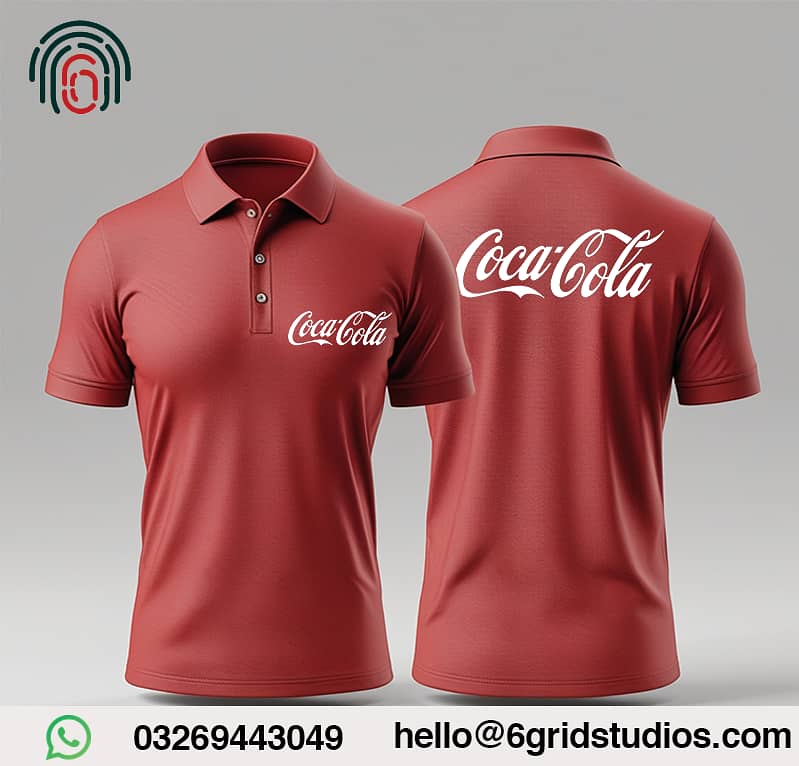 Customize T-shirt Printing in Lahore | Polo, Polister Supports uniform 0