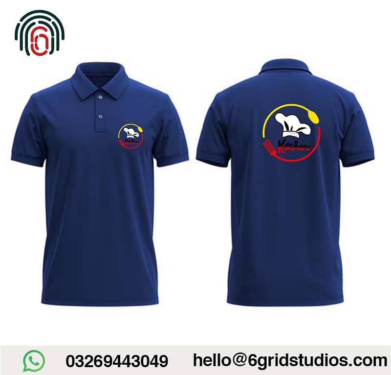 Customize T-shirt Printing in Lahore | Polo, Polister Supports uniform 1