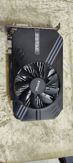 ZOTAC Nvidia GTX 1060 3 GB GDDR 5 Graphics card ,branded system pulled