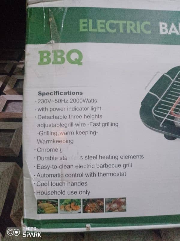 Electric Barbecue Grill 1