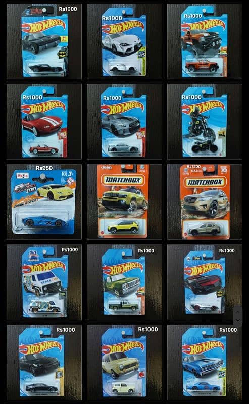 New Hot Wheels & Matchbox Cars 7