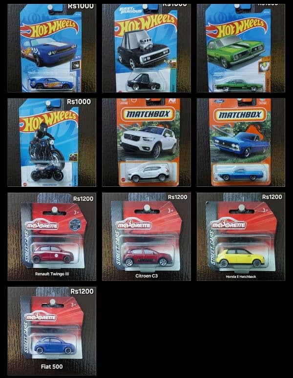 New Hot Wheels & Matchbox Cars 10