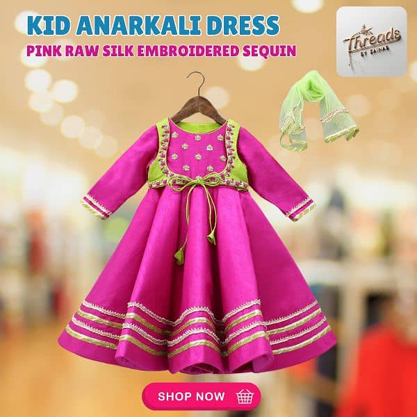 customized kids eastern wear perfect for Eid . suitable for all ages 2