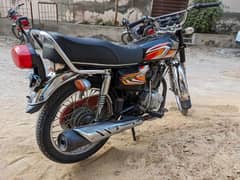 Honda CG 125 Karachi number