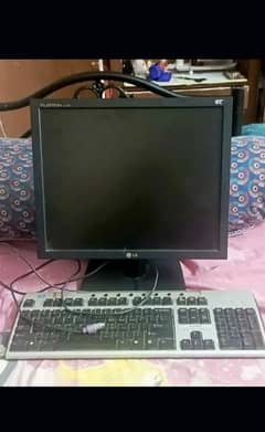 Monitor and keyboard only