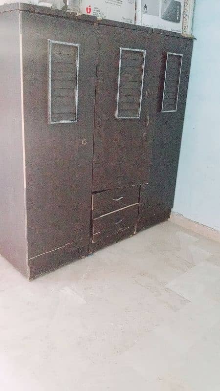 Furniture Urgent Sale Divider/Bed/Dressing/Wardrobe 3