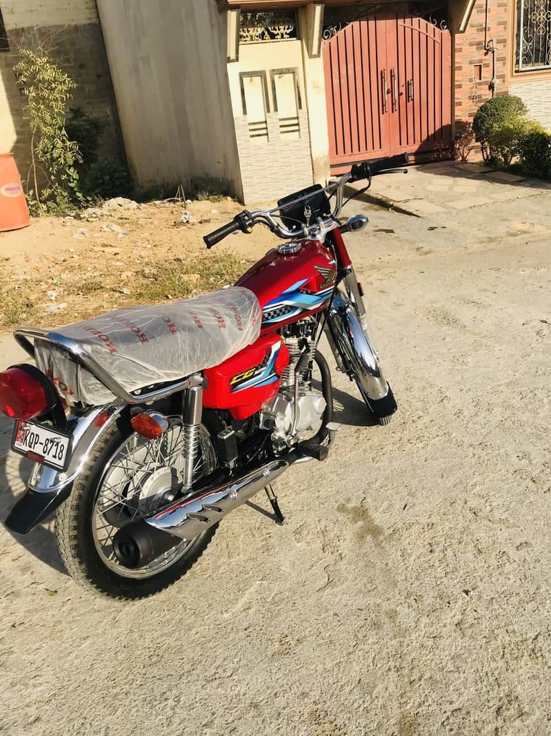 Honda CG 125 2024 9th month in excellent condition 1