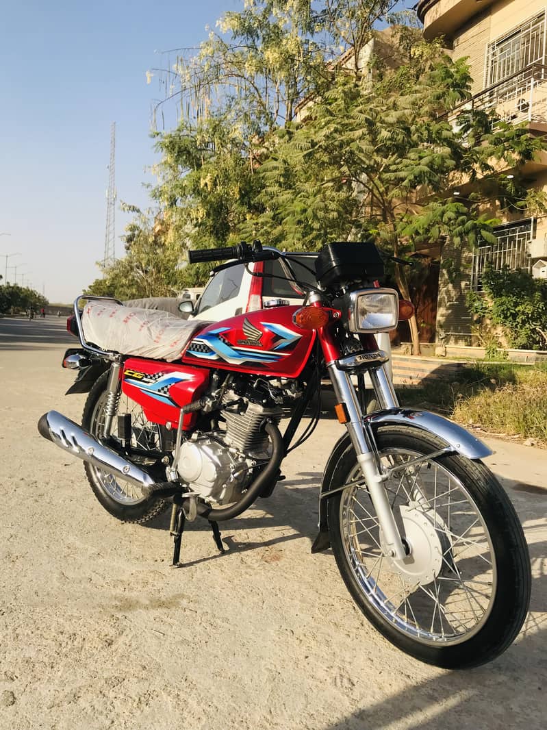 Honda CG 125 2024 9th month in excellent condition 2