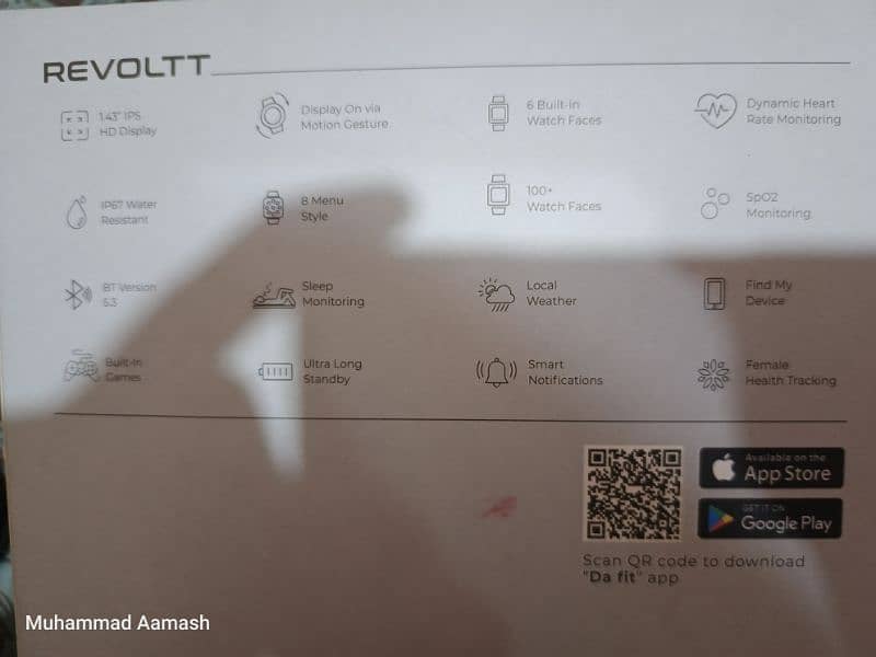 zero revoltt smart watch 2