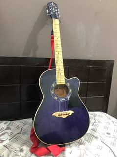 purple guitar