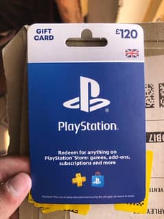 PLAYSTATION GIFT CARD