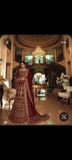 designer bridal lhnga