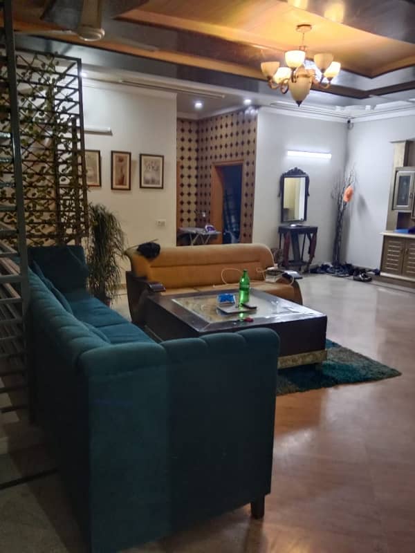 12 Marla lower lock upper portion for rent in Johar town phase two VIP location 0