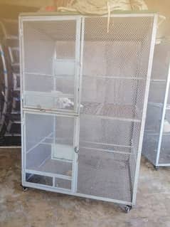 2 cages are  available here for ring neck pair 2 portion