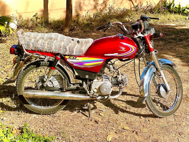 Honda cd70 2014 model rawalpindi No 4