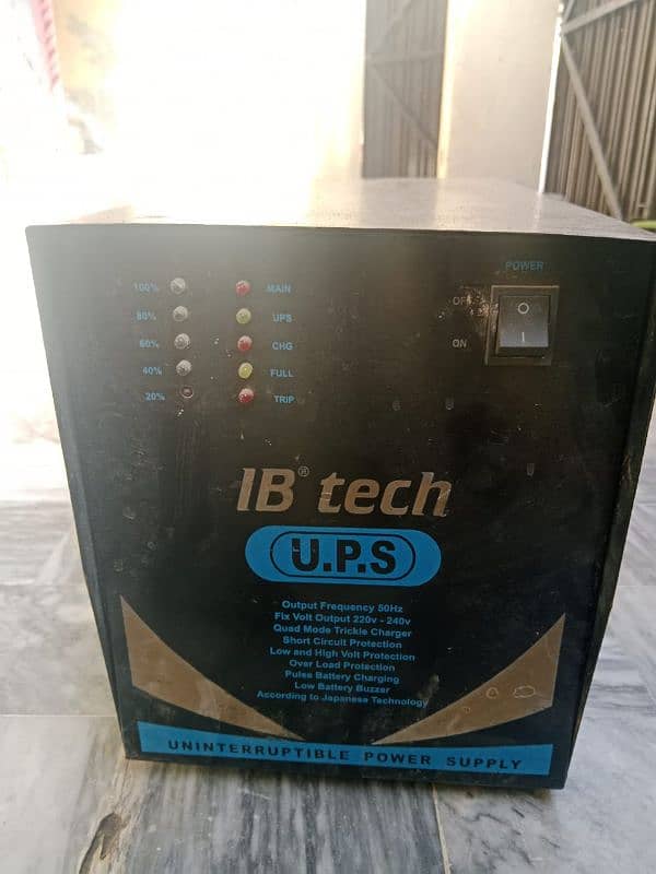 IB TECH UPS 1500 watt 0