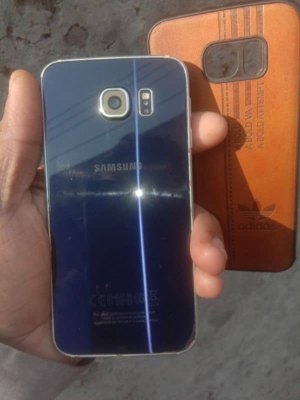 Samsung Galaxy S6 3 GB RAM 64 memory glass break Baki okay hai urgent 2