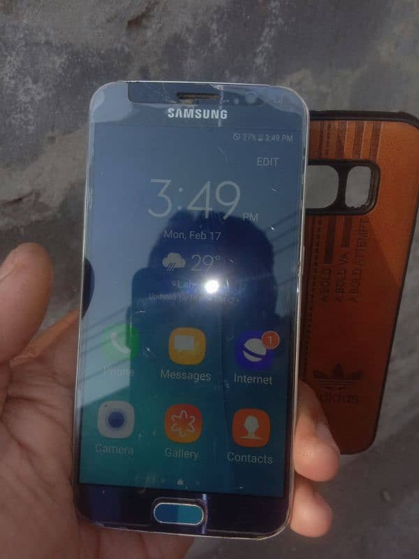 Samsung Galaxy S6 3 GB RAM 64 memory glass break Baki okay hai urgent 6