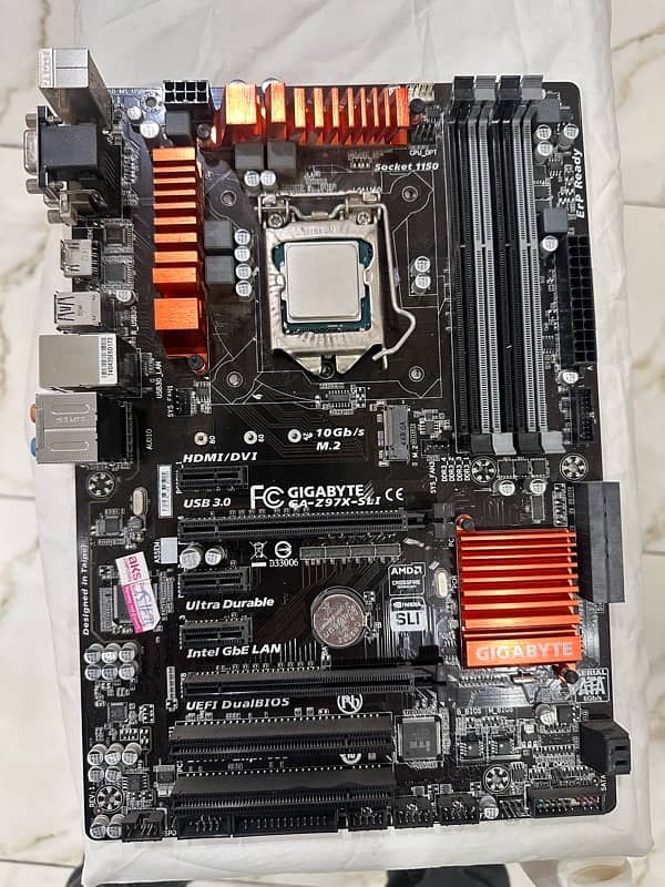 GigaByte GA-Z97X-SLI Gaming Motherboard 0