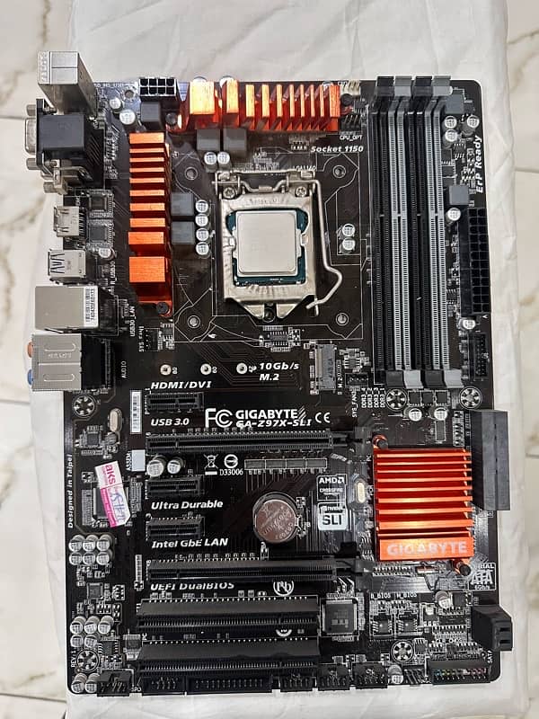 GigaByte GA-Z97X-SLI Gaming Motherboard 1