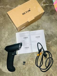 Netup 2D/3D Barcode Scanner 3 in 1 Wireless, Bluetooth & Via USB