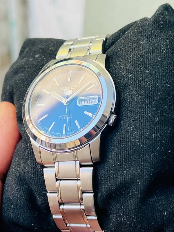 seiko 5 automatic day&date japan made 5