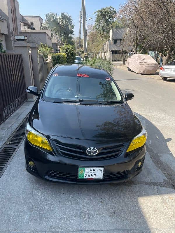 Toyota Corolla XLI 2011 1