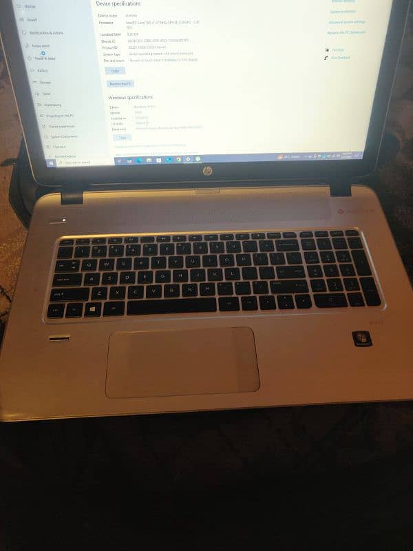 HP LAPTOP CORE i7 4 Gen 8 gb ram 3