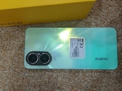 Realme c67, light green color 128 gb all accessories