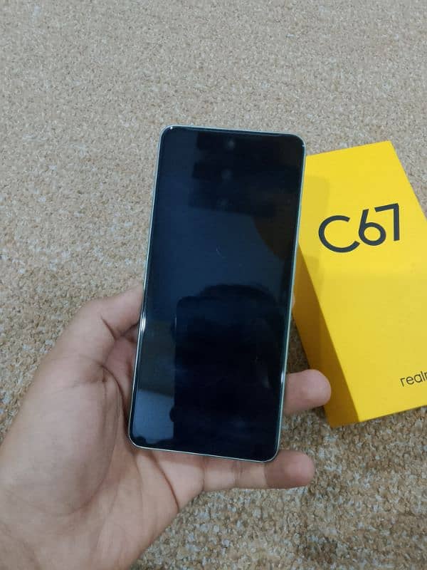 Realme c67, light green color 128 gb all accessories 2