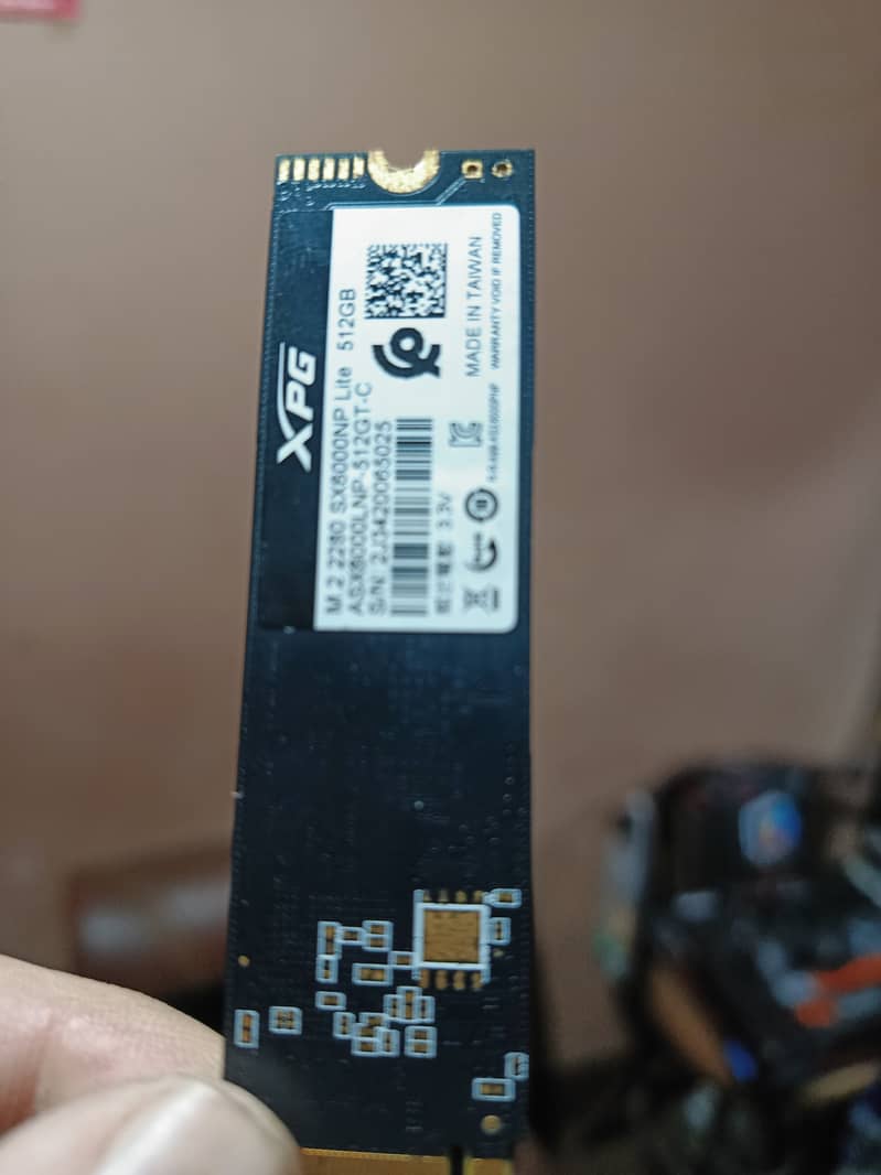 XPG SX6000 Pro 512GB PCIe Gen3x4 M. 2 2280 1